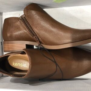 New Kensie Sammy Women's Brown Ankle Bootie size 9